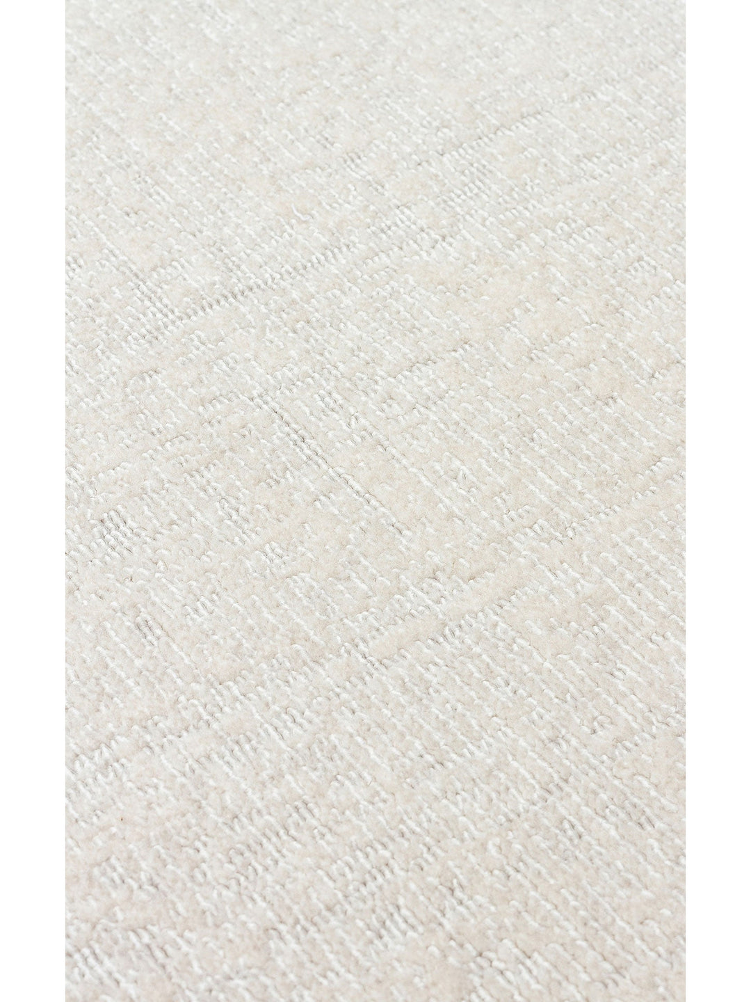 Dakar Sade Desenli Oturma Odası Salon Koridor Antre Mutfak Modern Halı PLAIN CREAM - Carpetdocia