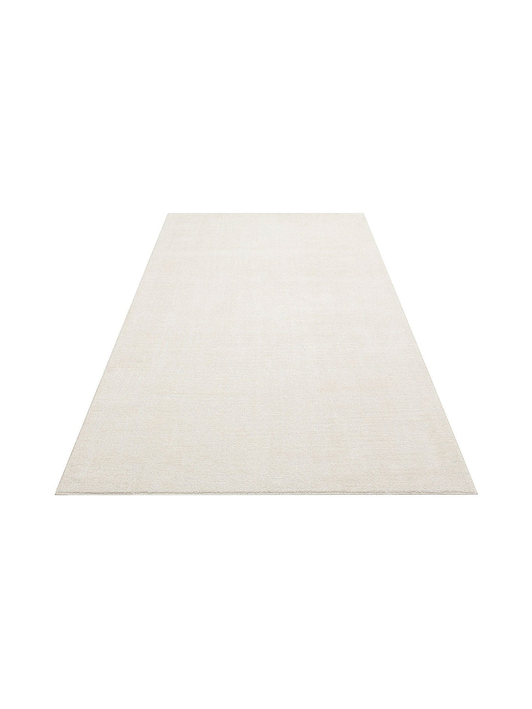 Dakar Sade Desenli Oturma Odası Salon Koridor Antre Mutfak Modern Halı PLAIN CREAM - Carpetdocia