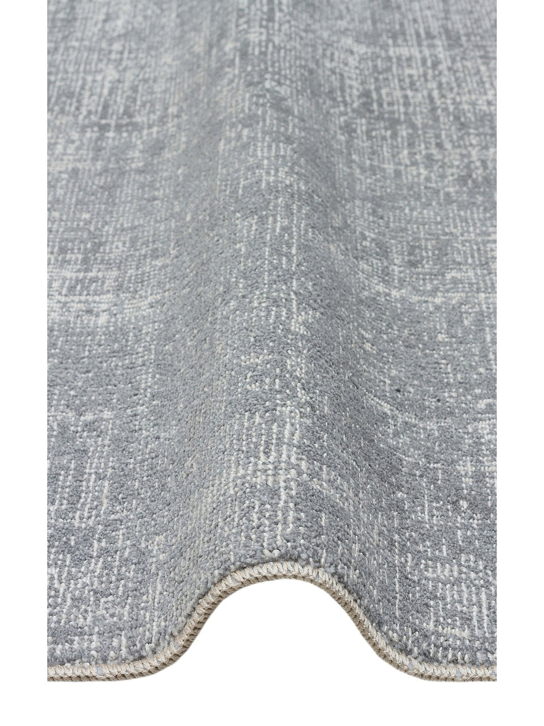 Dakar Sade Desenli Oturma Odası Salon Koridor Antre Mutfak Modern Halı PLAIN GREY - Carpetdocia