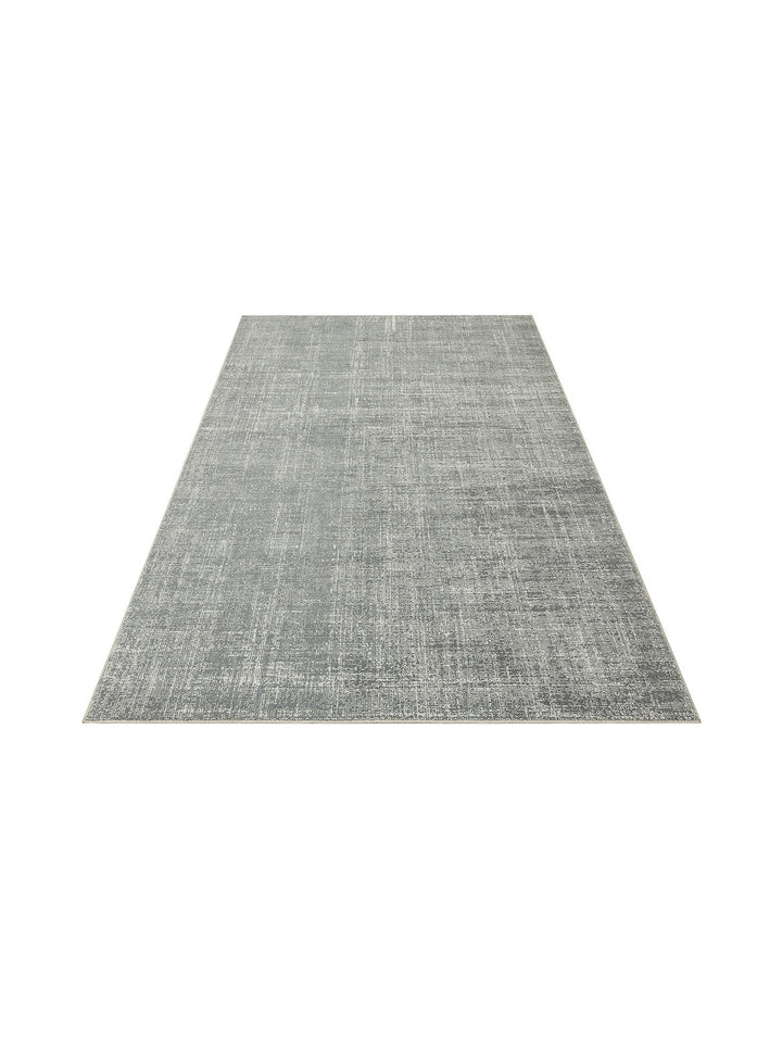 Dakar Sade Desenli Oturma Odası Salon Koridor Antre Mutfak Modern Halı PLAIN GREY - Carpetdocia