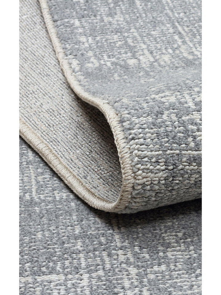 Dakar Sade Desenli Oturma Odası Salon Koridor Antre Mutfak Modern Halı PLAIN GREY - Carpetdocia