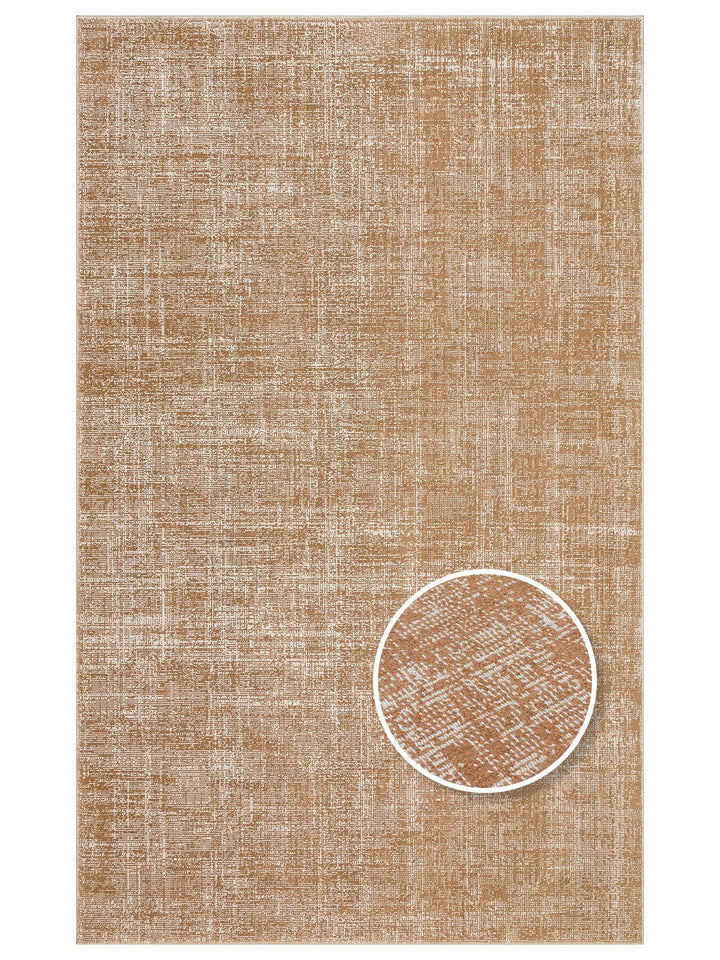Dakar Sade Desenli Oturma Odası Salon Koridor Antre Mutfak Modern Halı PLAIN TERRA - Carpetdocia