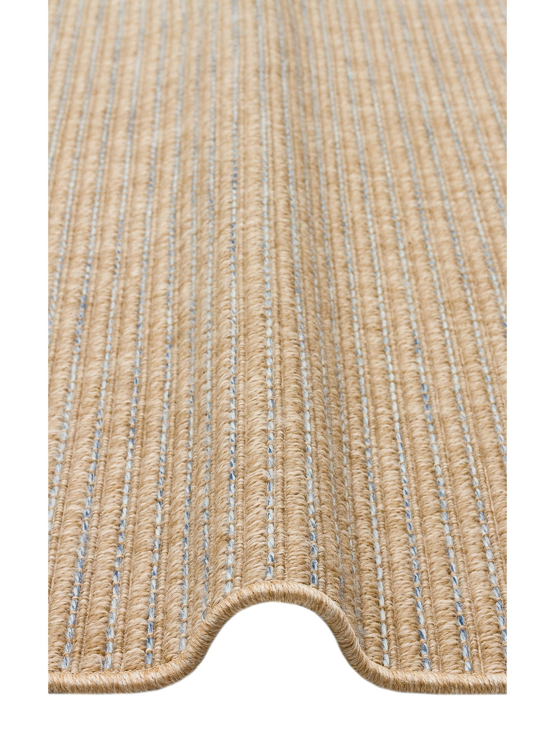 Dream İç ve Dış Mekan Kullanımına Uygun Kolay Temizlenebilir Sisal Görünümlü Halı 01 NATURAL BLUE - Carpetdocia