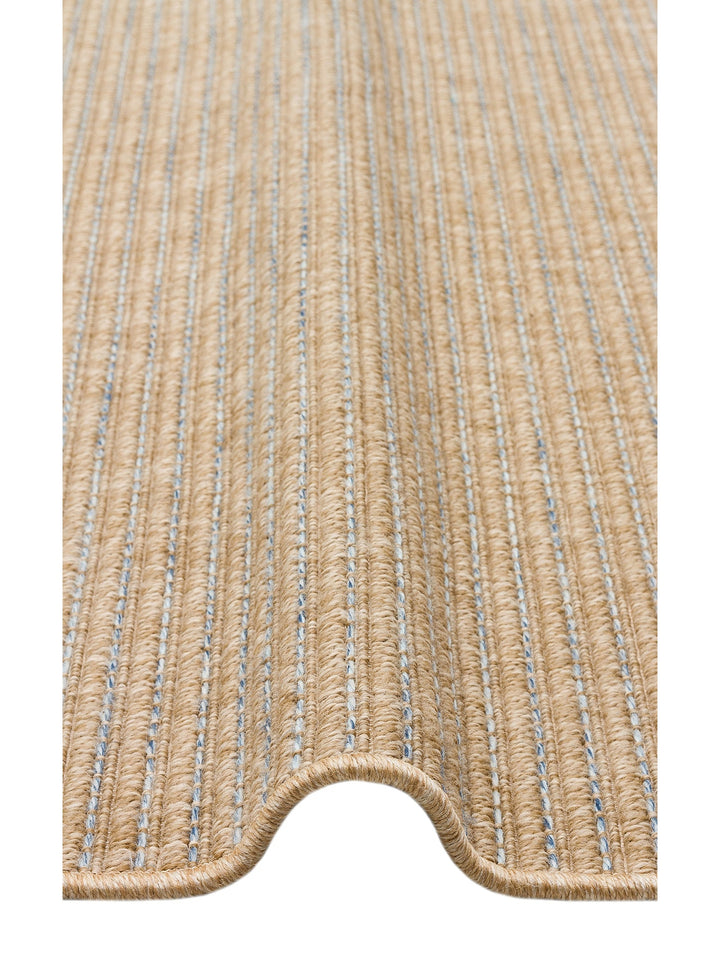 Dream İç ve Dış Mekan Kullanımına Uygun Kolay Temizlenebilir Sisal Görünümlü Halı 01 NATURAL BLUE - Carpetdocia