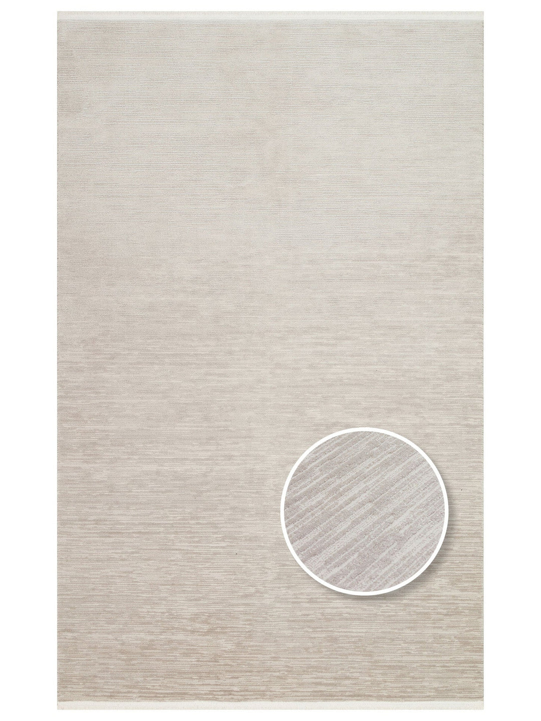 Fade Serisi Sade Desenli Oturma Odası Salon Koridor Antre Yatak Odası Modern Halı PLAIN L.GREY - Carpetdocia