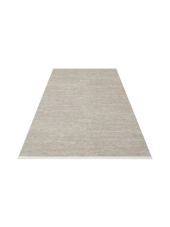 Fade Serisi Sade Desenli Oturma Odası Salon Koridor Antre Yatak Odası Modern Halı PLAIN L.GREY - Carpetdocia