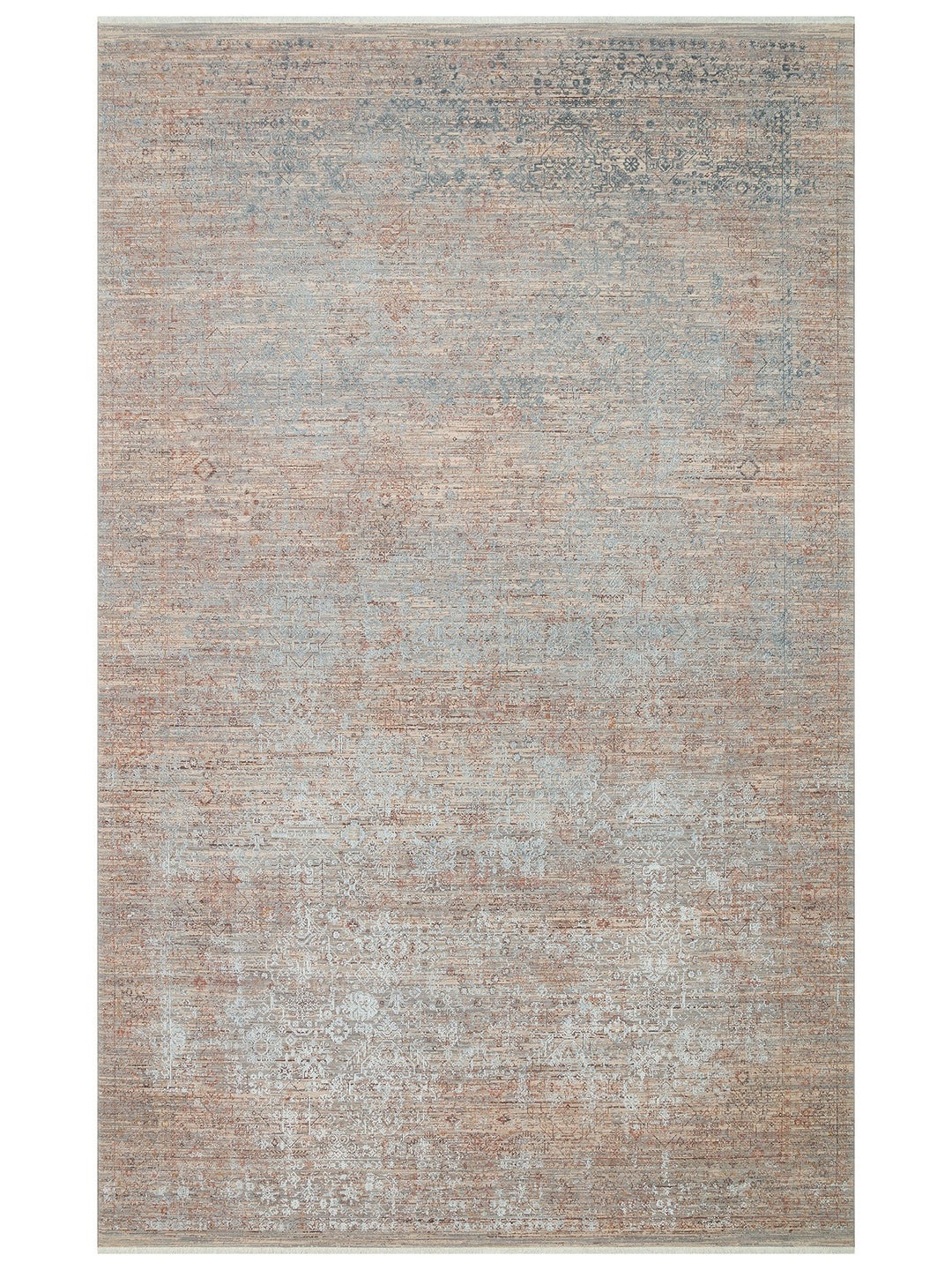 Göreme Serisi Yüksek Alçak Dokulu Yüksek Kaliteli Sık Dokuma Modern Salon Halısı 02 GREY - Carpetdocia