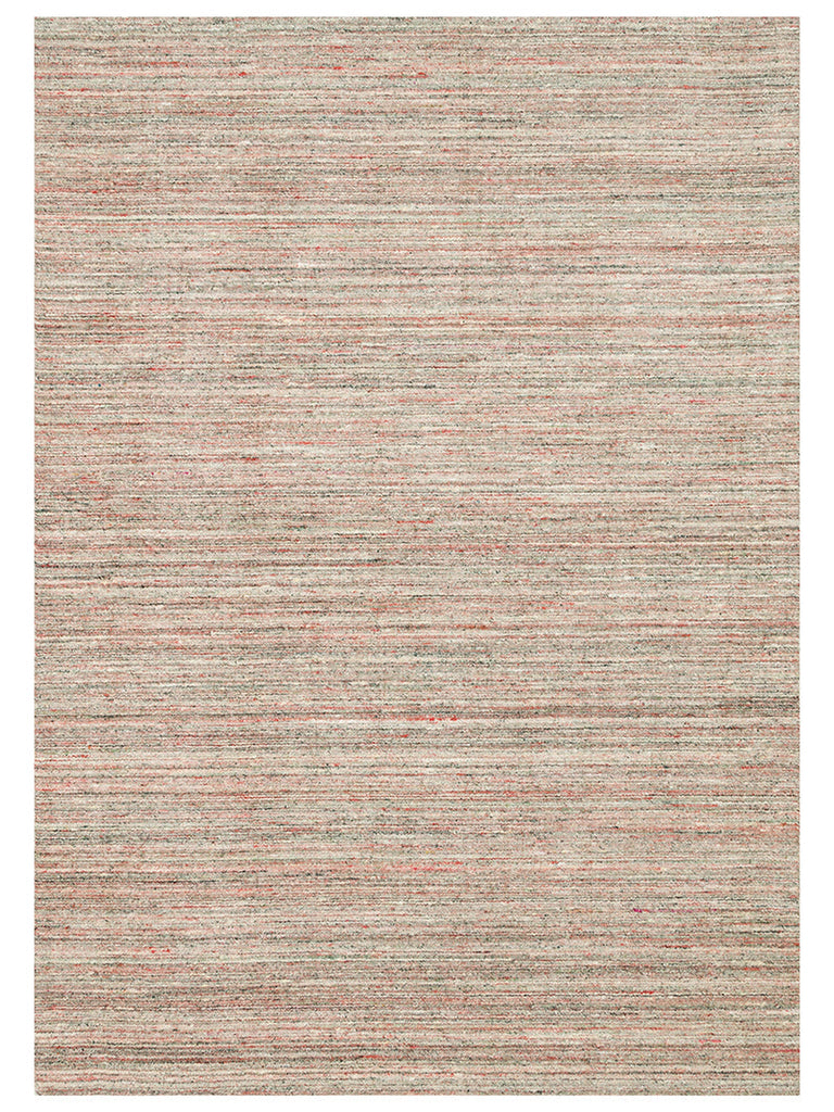 Helsinki Series 100% Natural Wool and Viscose Hand Woven Modern Scandinavian Living Room Carpet ROSE