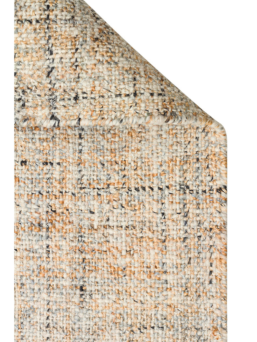 Hitit Serisi %100 Naturel Yün ve Jüt El Dokuma Geleneksel Salon Oturma Odası Yatak Odası Halı GWHITE - Carpetdocia