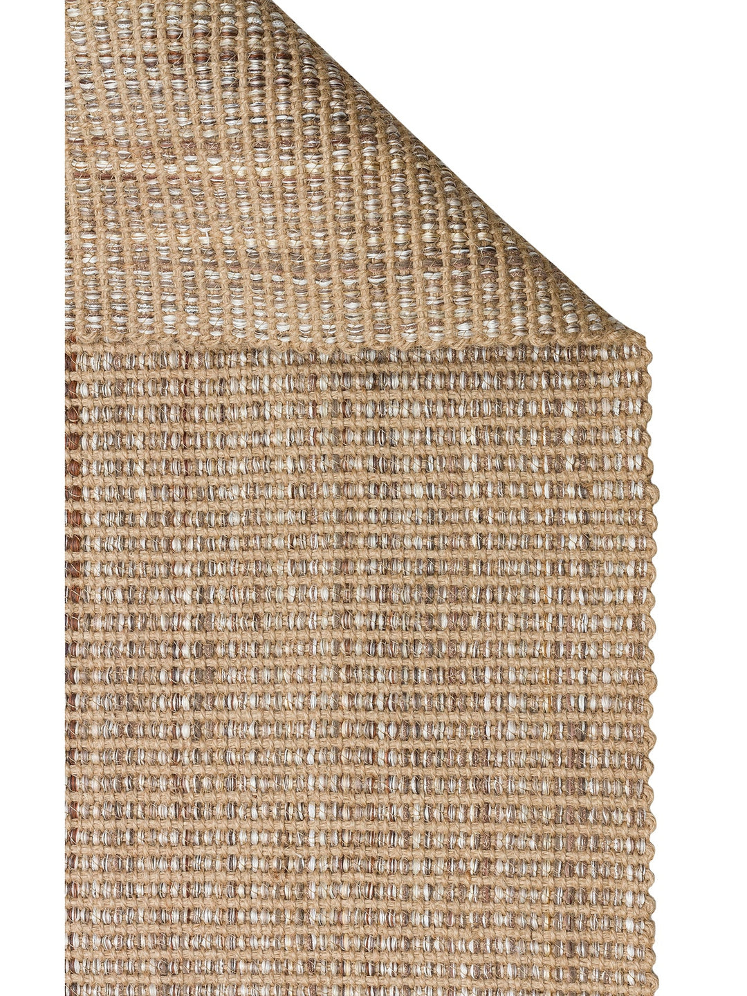 Kenitra Jüt Karışımlı Çift Taraflı Oturma Odası Koridor Antre Mutfak Balkon Modern Kilim 01 BEIGE - Carpetdocia