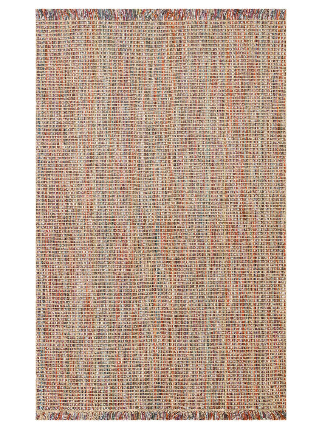 Kenitra Jüt Karışımlı Çift Taraflı Oturma Odası Koridor Antre Mutfak Balkon Modern Kilim 01 MULTY - Carpetdocia