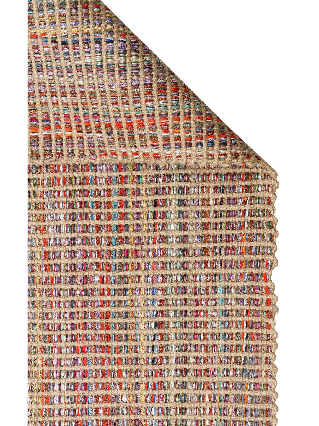 Kenitra Jüt Karışımlı Çift Taraflı Oturma Odası Koridor Antre Mutfak Balkon Modern Kilim 01 MULTY - Carpetdocia