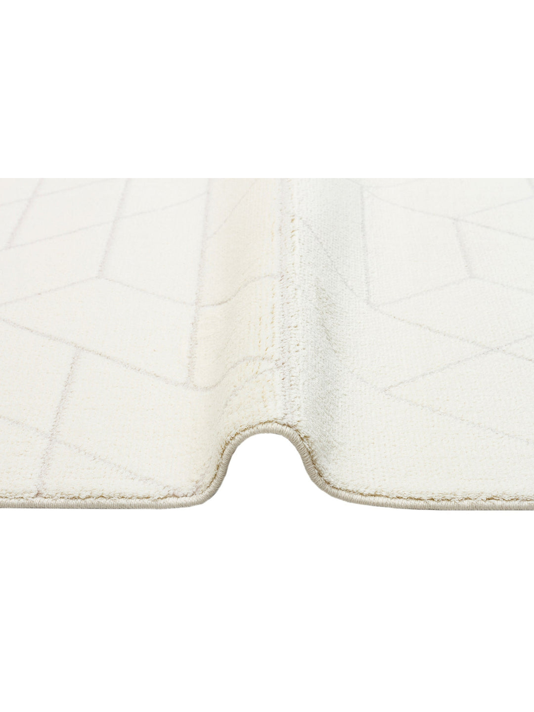 Lounge Serisi Etnik Desenlere Sahip Salon Oturma Odası Koridor Yumuşak Modern Halı 03 WHITE - Carpetdocia