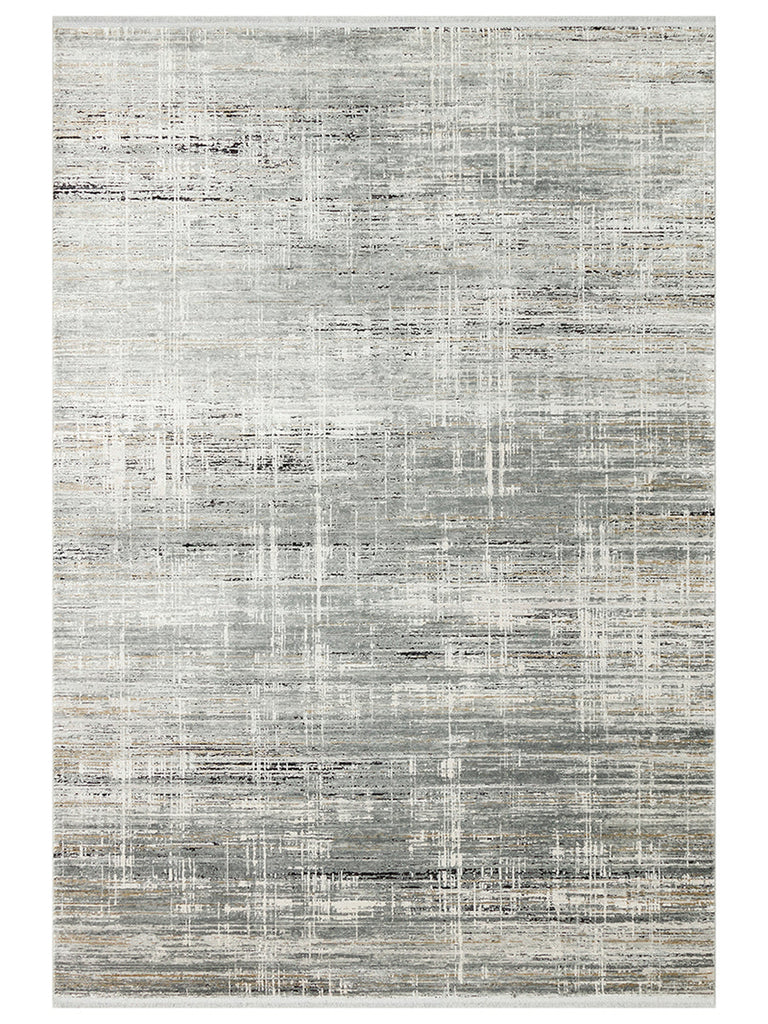 Lucia Series Modern Bright Living Room Living Room Bedroom Entrance Carpet GREY