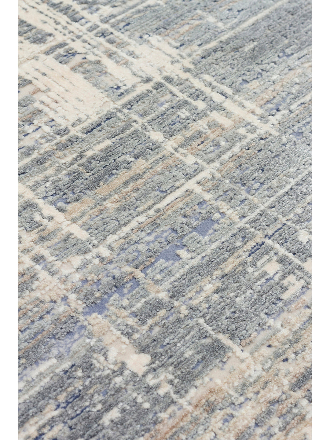 Lucia Serisi Modern Parlak Salon Oturma Odası Yatak Odası Antre Halı MARINE - Carpetdocia