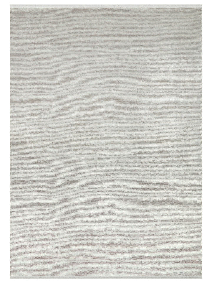 Lucia Serisi Modern Parlak Salon Oturma Odası Yatak Odası Antre Halı PLAIN GREY - Carpetdocia