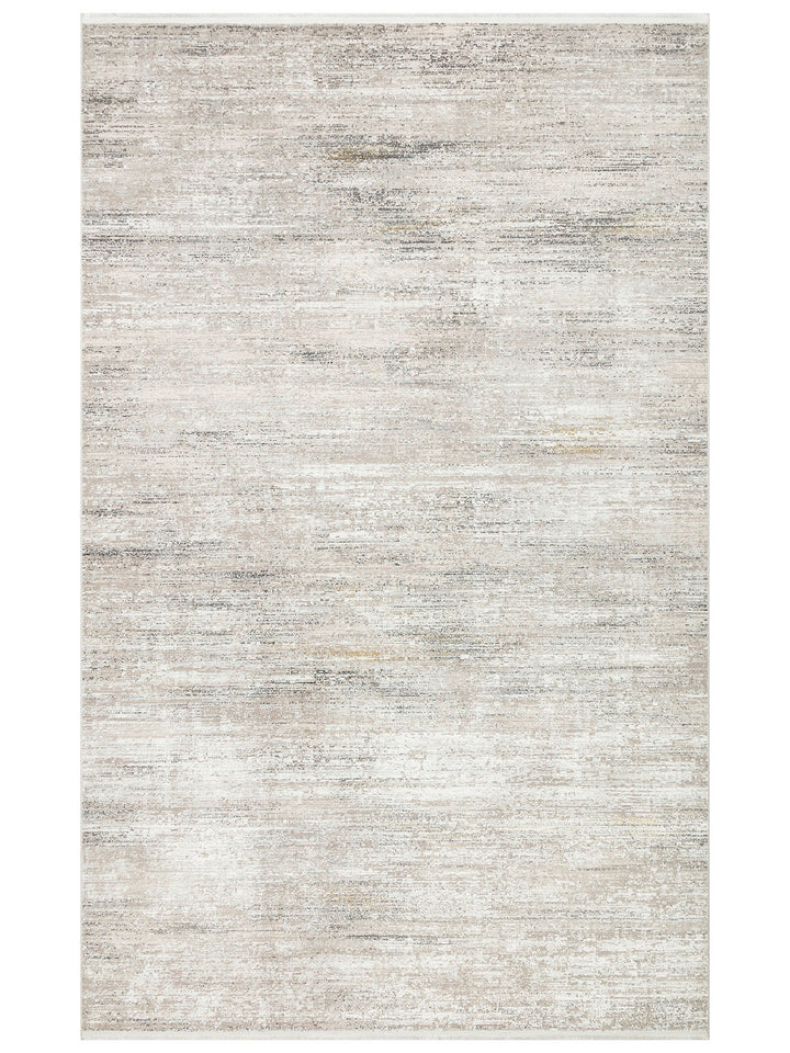 Marble Serisi Modern Desenli Salon Oturma Odası Koridor Antre Şık Halı 01 CREAM GREY - Carpetdocia
