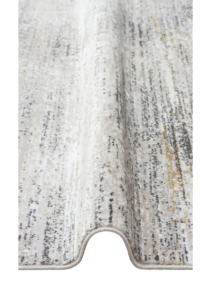 Marble Serisi Modern Desenli Salon Oturma Odası Koridor Antre Şık Halı 01 CREAM GREY - Carpetdocia