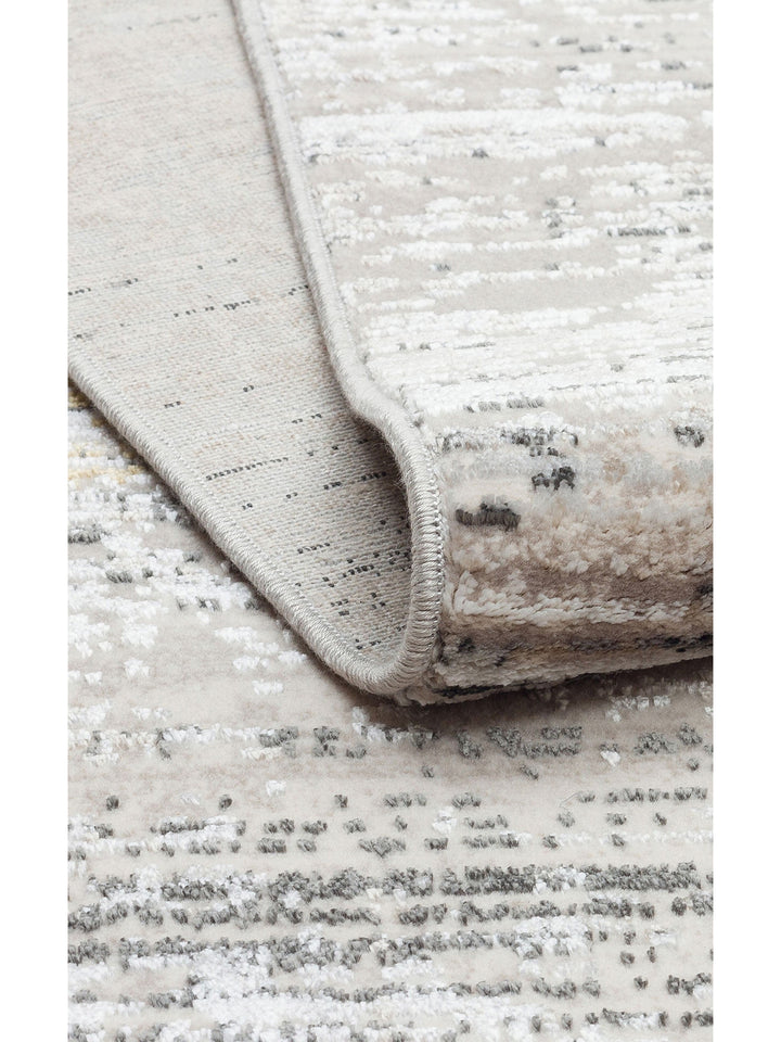 Marble Serisi Modern Desenli Salon Oturma Odası Koridor Antre Şık Halı 01 CREAM GREY - Carpetdocia