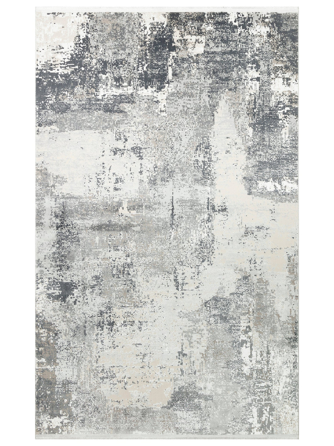 Marble Serisi Modern Desenli Salon Oturma Odası Koridor Antre Şık Halı 04 GREY ANTRASIT - Carpetdocia