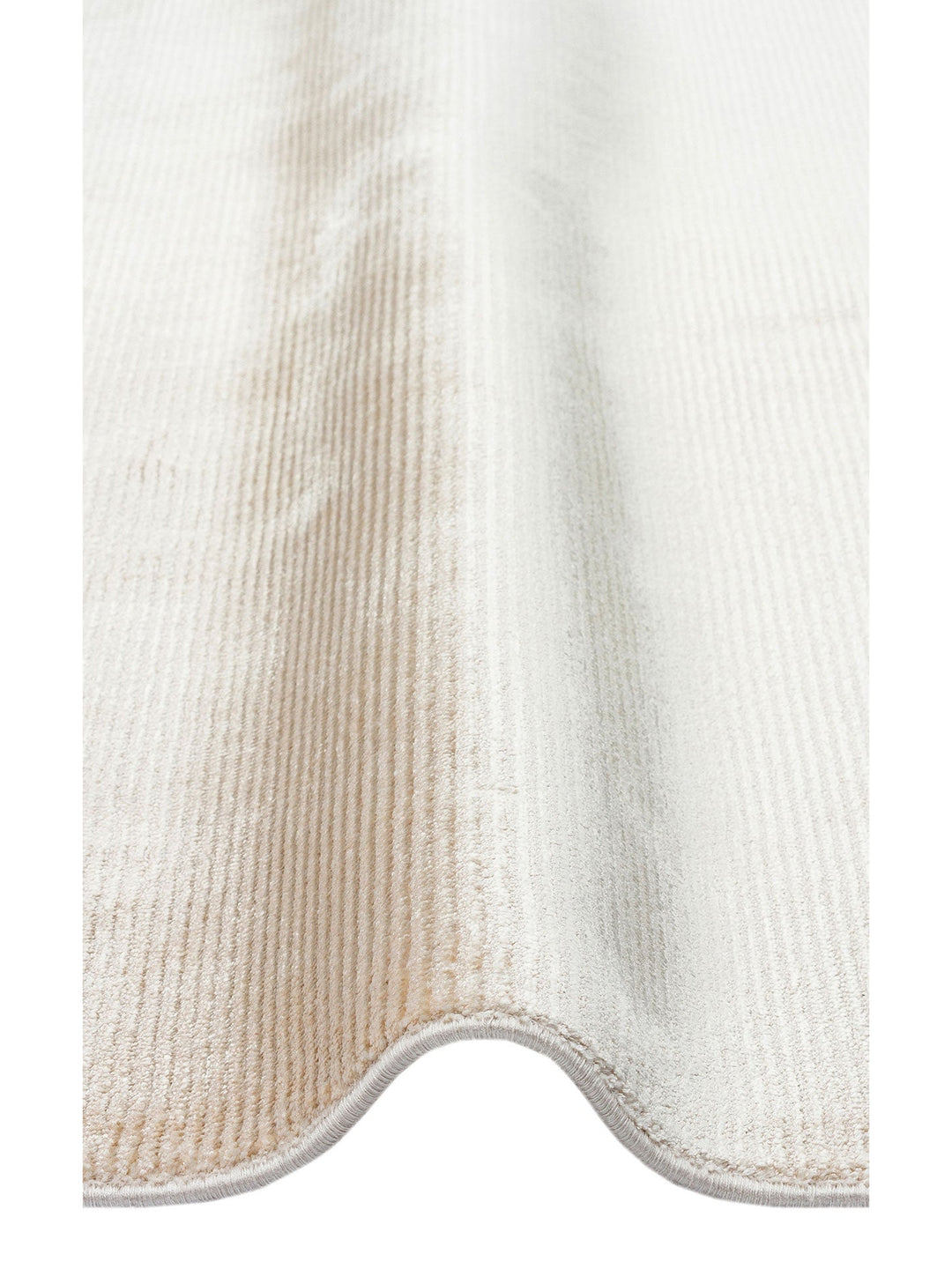 Montenegro Viskon Karışımlı Sade Desenli Sık Dokuma Oturma Odası Salon Koridor Modern Halı 01 BEIGE - Carpetdocia