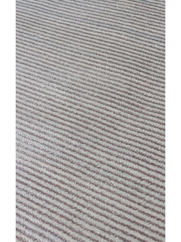 Montenegro Viskon Karışımlı Sade Desenli Sık Dokuma Oturma Odası Salon Koridor Modern Halı 01 GREY - Carpetdocia