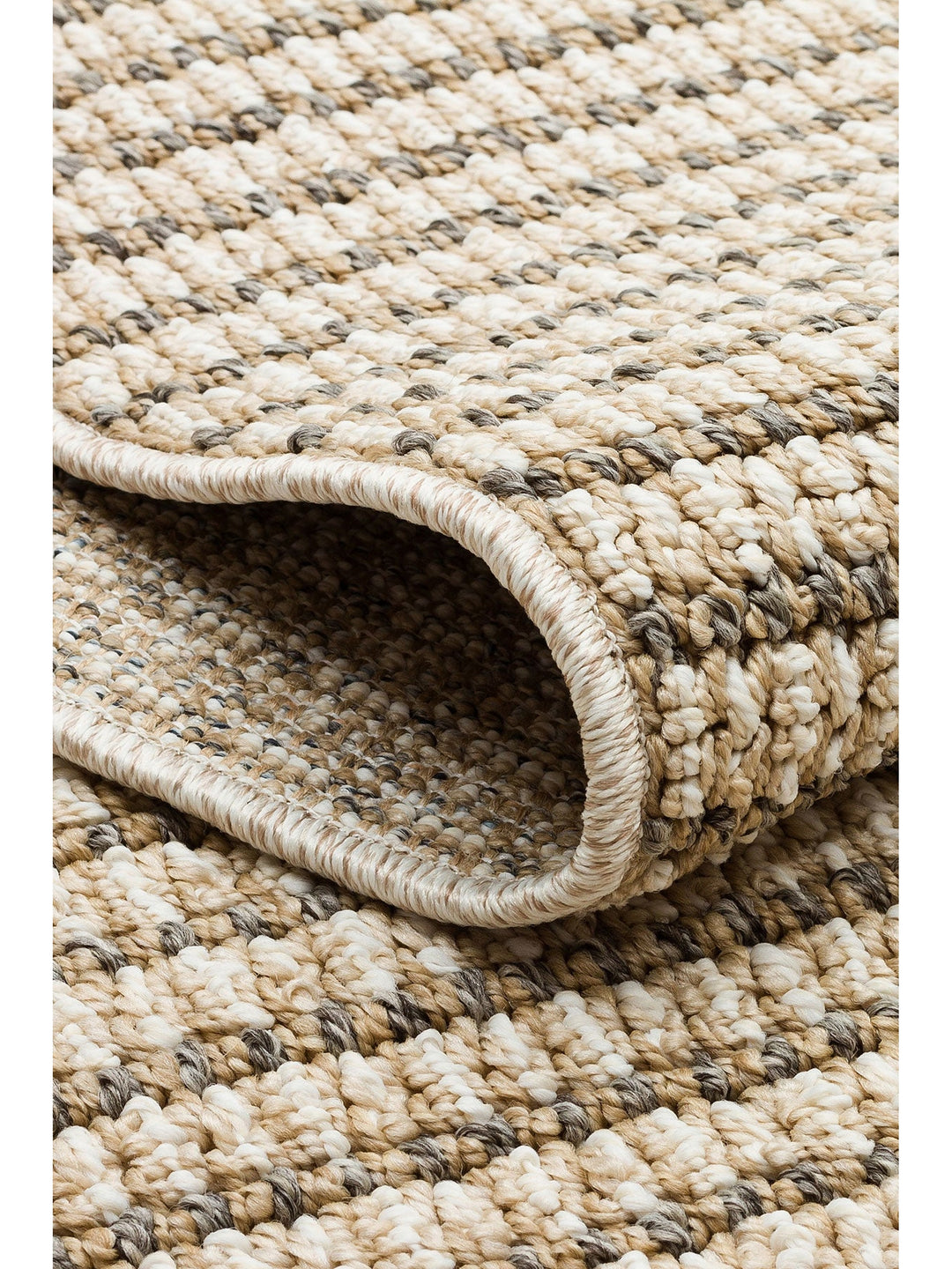 Ole Serisi Hasır Dokuma Oturma Odası Salon Koridor Antre Mutfak Modern İskandinav Halı 17 BEIGE IVORY - Carpetdocia