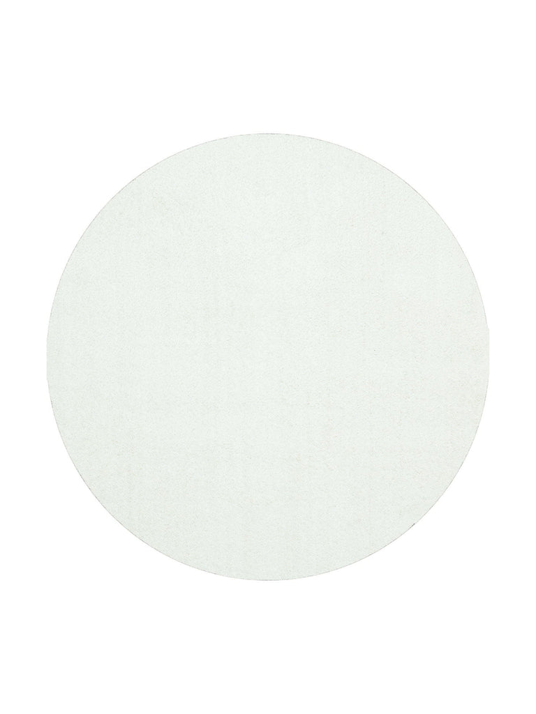 Peluche Fluff Dust-Free Soft Modern Living Room Hallway Fluffy Shaggy Carpet 1006 WHITE Q
