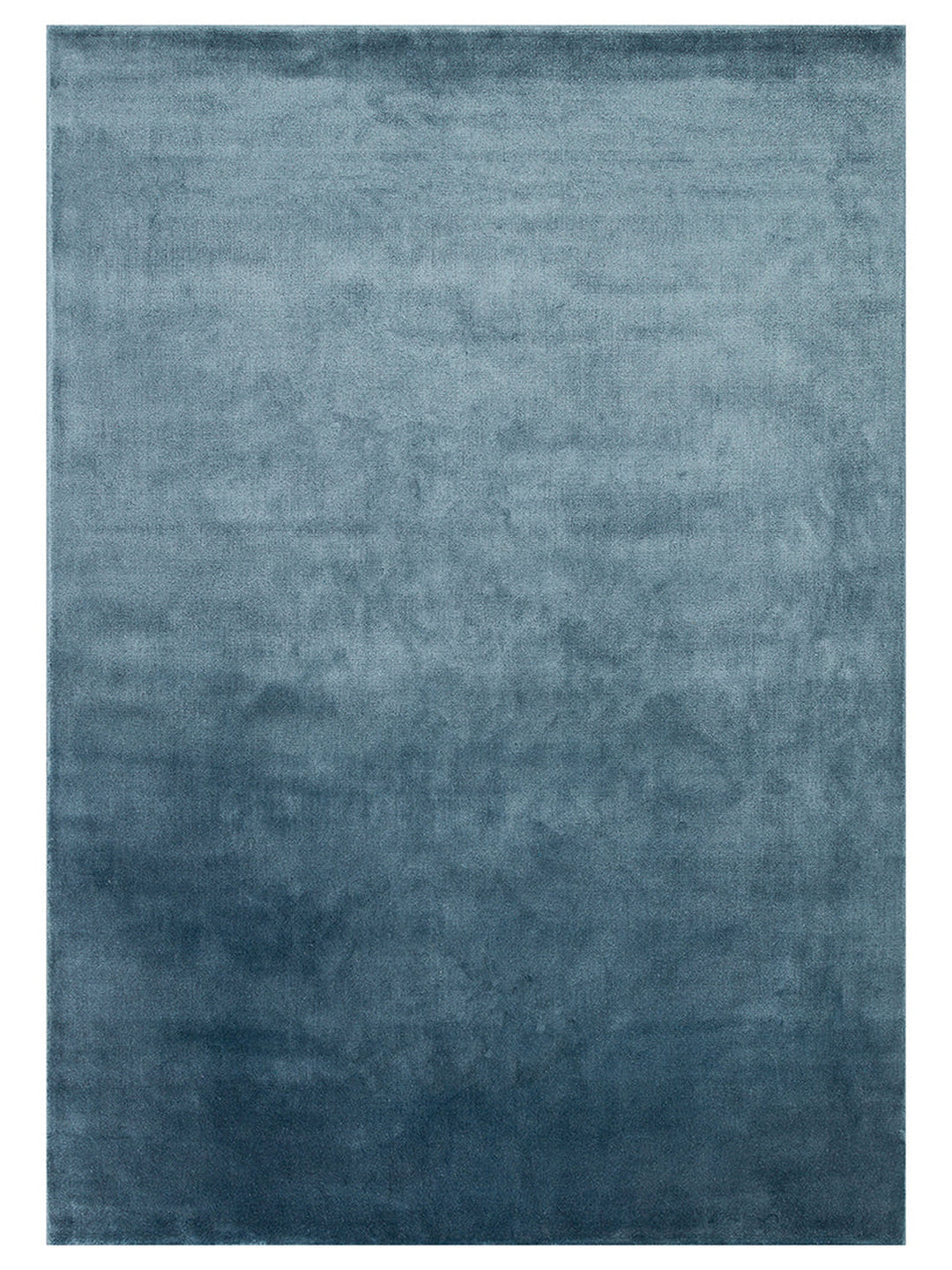 Queen Serisi %100 Naturel Viskon Parlak Modern El Emeğiyle Üretilen Salon Oturma Odası Halı NBLUE - Carpetdocia