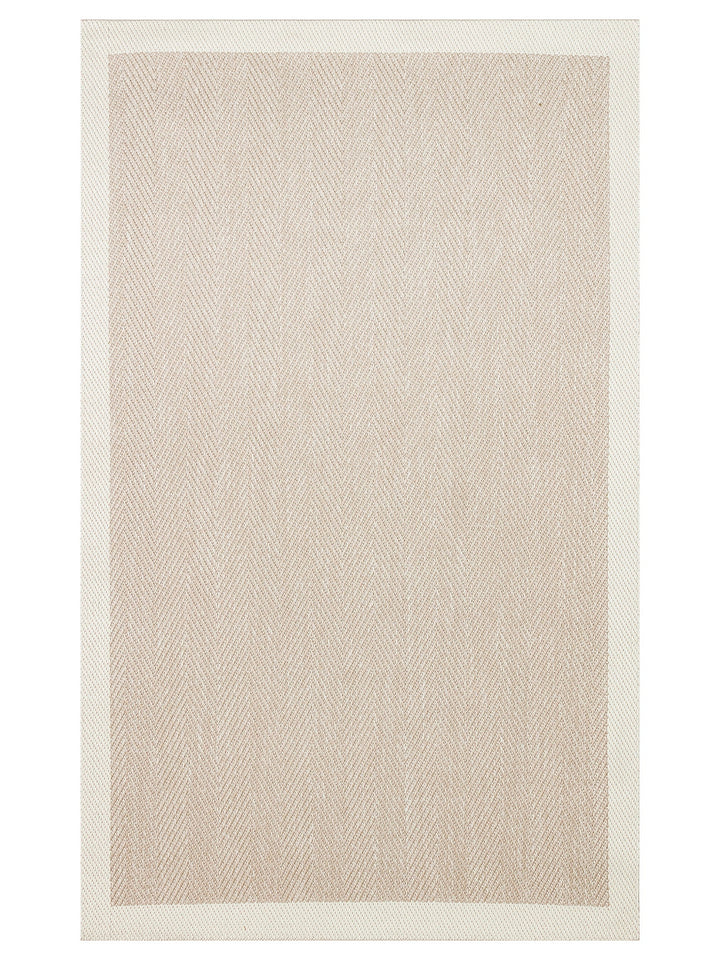 Resort Pamuklu Kaymaz Tabanlı Oturma Odası Koridor Antre Mutfak Şık Kilim 02 BEIGE - Carpetdocia