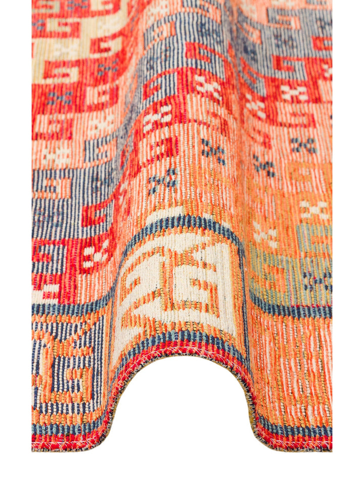 Rota Yıkanabilir, Çift Taraflı Kullanıma Uygun Yumuşak Tuşeli Otantik Kilim 11 TERRA - Carpetdocia