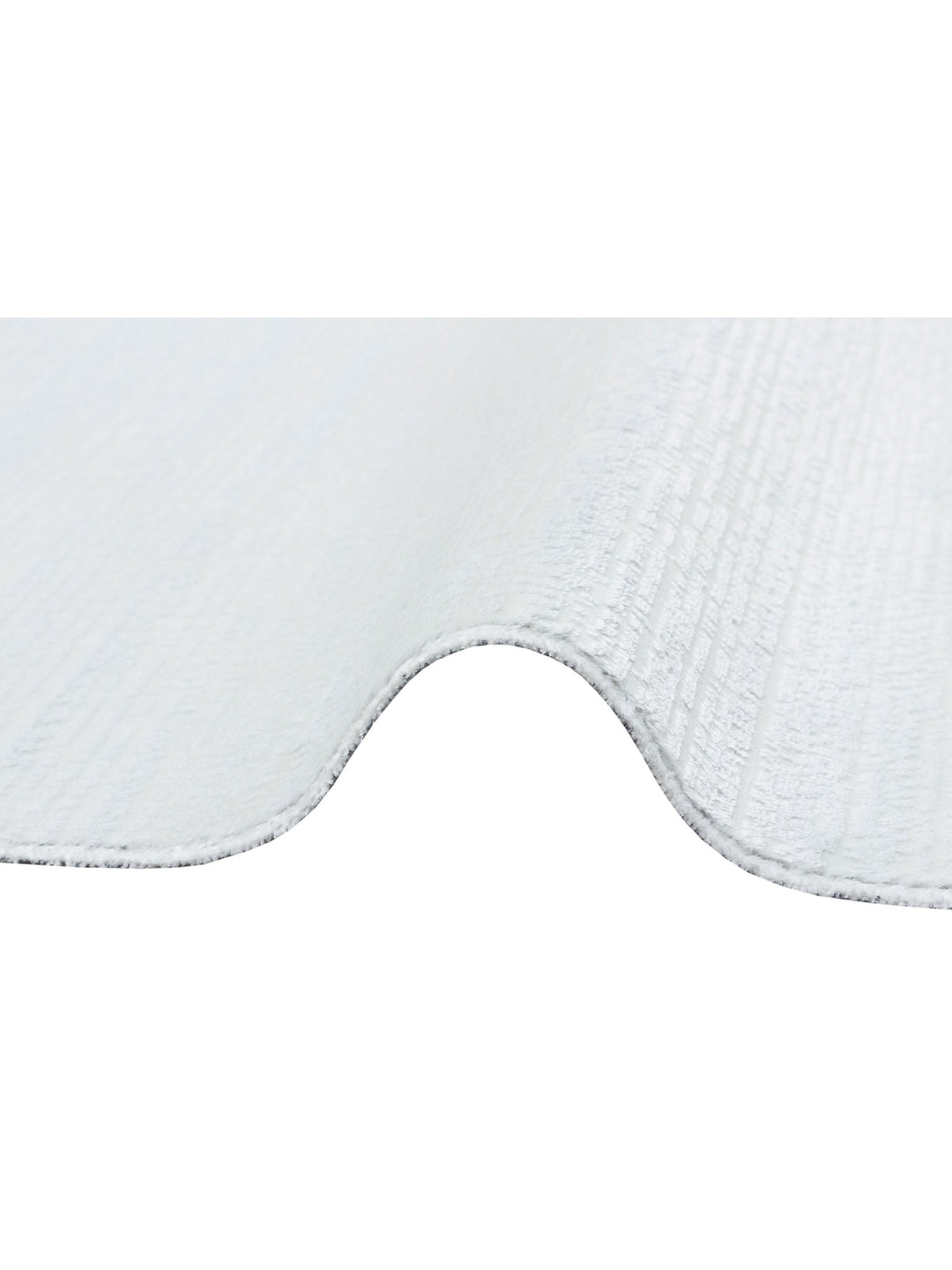 Smooth Yıkanabilir Kaymaz Parlak Oturma Odası Salon Koridor İnce Dokuma Modern Halı 09 WHITE XW - Carpetdocia