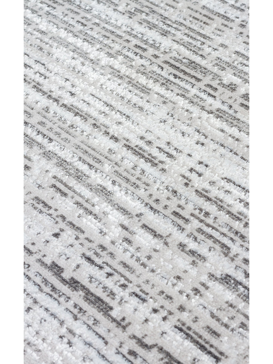 Smooth Yıkanabilir Kaymaz Parlak Oturma Odası Salon Koridor İnce Dokuma Modern Halı 101 D.GREY XW - Carpetdocia