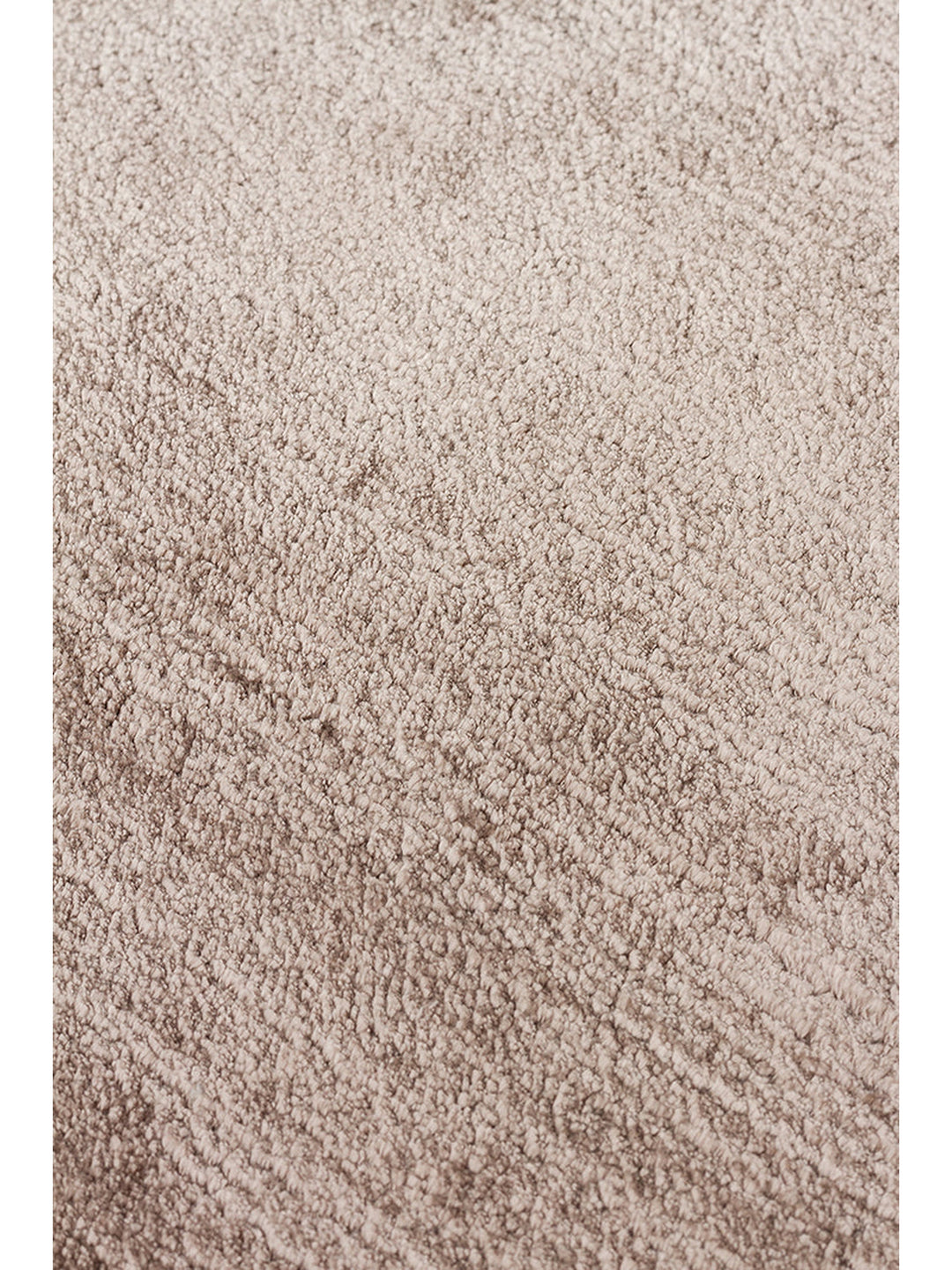 Victoria Serisi %100 Naturel Viskon El Dokuma Sade Modern Salon Oturma Odası Yatak Odası Halı TAUPE - Carpetdocia