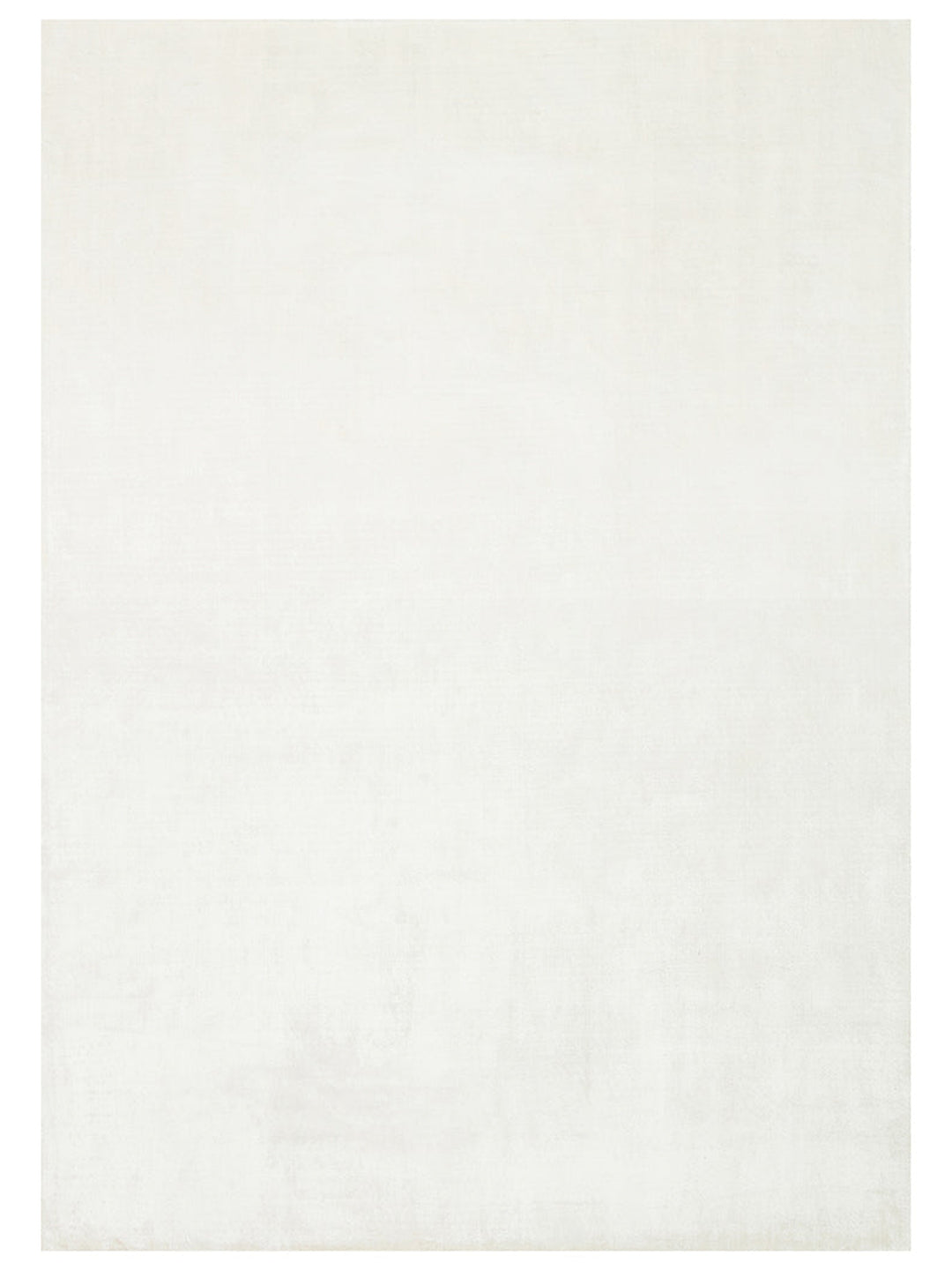 Victoria Serisi %100 Naturel Viskon El Dokuma Sade Modern Salon Oturma Odası Yatak Odası Halı WHITE - Carpetdocia