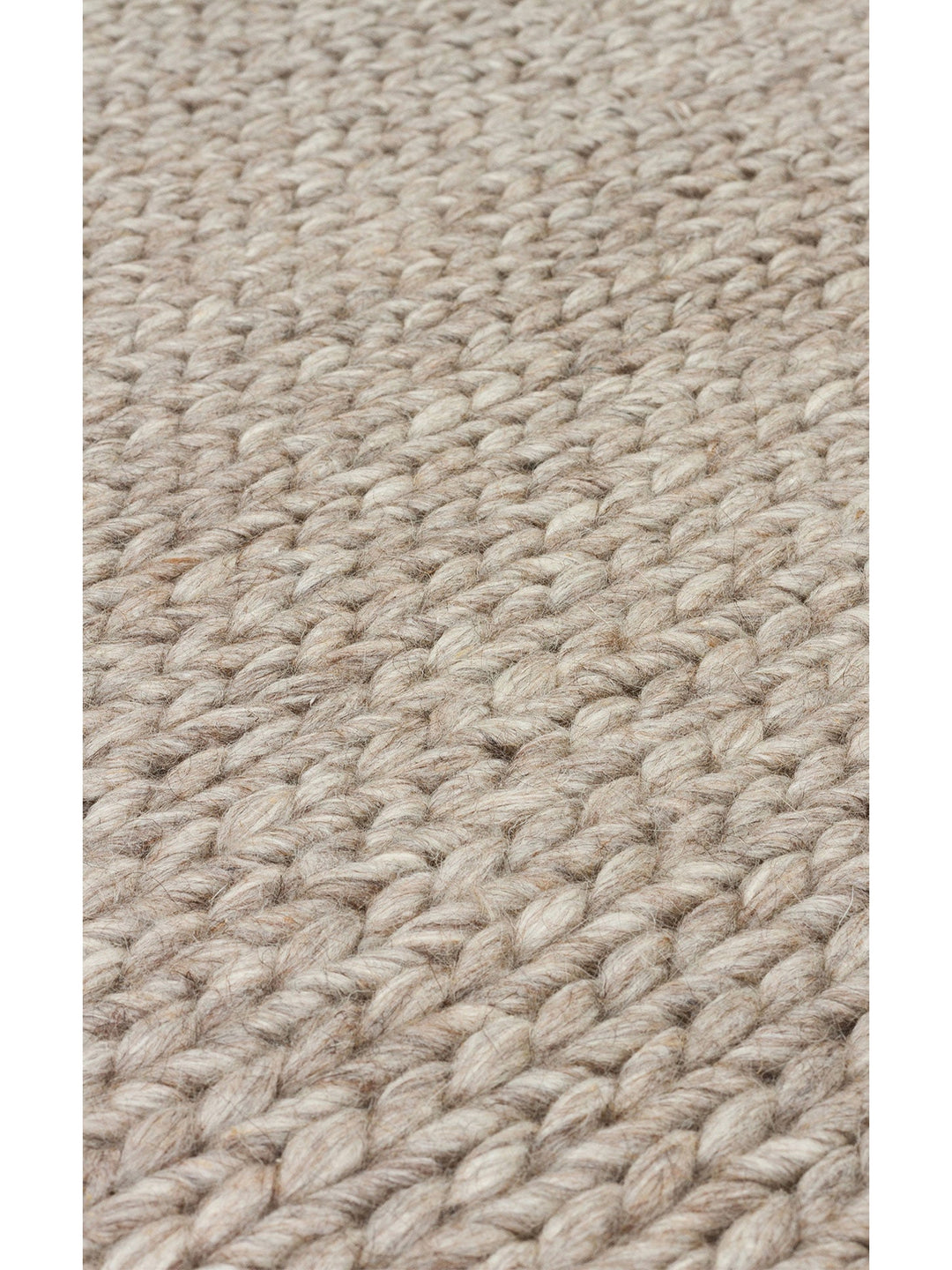 Woolstar %100 Naturel Kazak Desenli Salon Oturma Odası Koridor Antre El Dokuma Örgü Halı BROWN - Carpetdocia