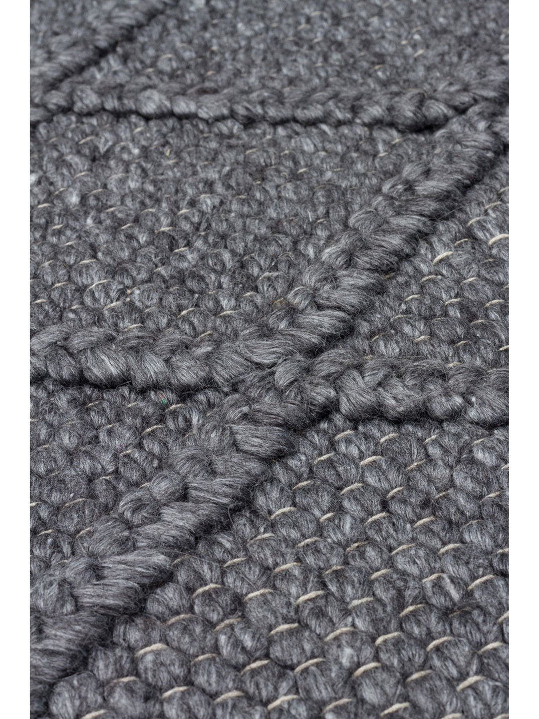 Woolstar %100 Naturel Kazak Desenli Salon Oturma Odası Koridor Antre El Dokuma Örgü Halı DIAMONDANT - Carpetdocia