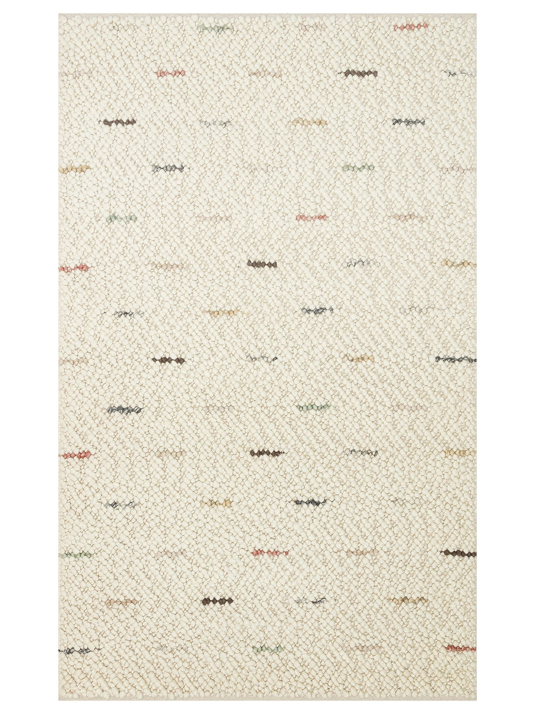 Woolstar %100 Naturel Kazak Desenli Salon Oturma Odası Koridor Antre El Dokuma Örgü Halı JD6MUL - Carpetdocia