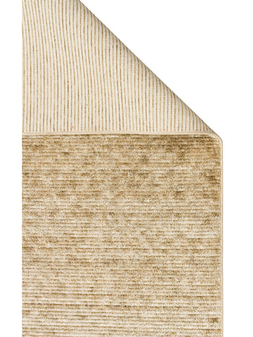 Brasilia El Emeğiyle Üretilen Modern Sade Şık TENCEL™ Özel Kara Tezgah Halısı PLAIN GREEN - Carpetdocia