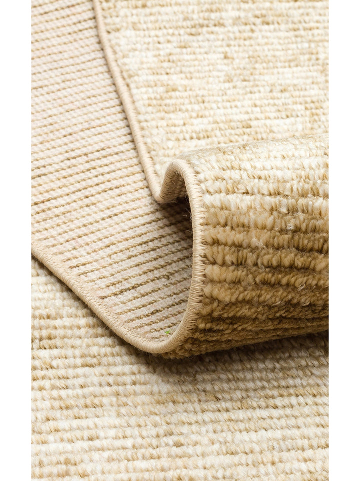 Brasilia El Emeğiyle Üretilen Modern Sade Şık TENCEL™ Özel Kara Tezgah Halısı PLAIN GREEN - Carpetdocia