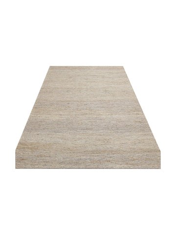Coffee %100 Naturel Kendir Oturma Odası Salon Koridor Antre Yatak Odası Örgü Halı PLAIN GREY - Carpetdocia