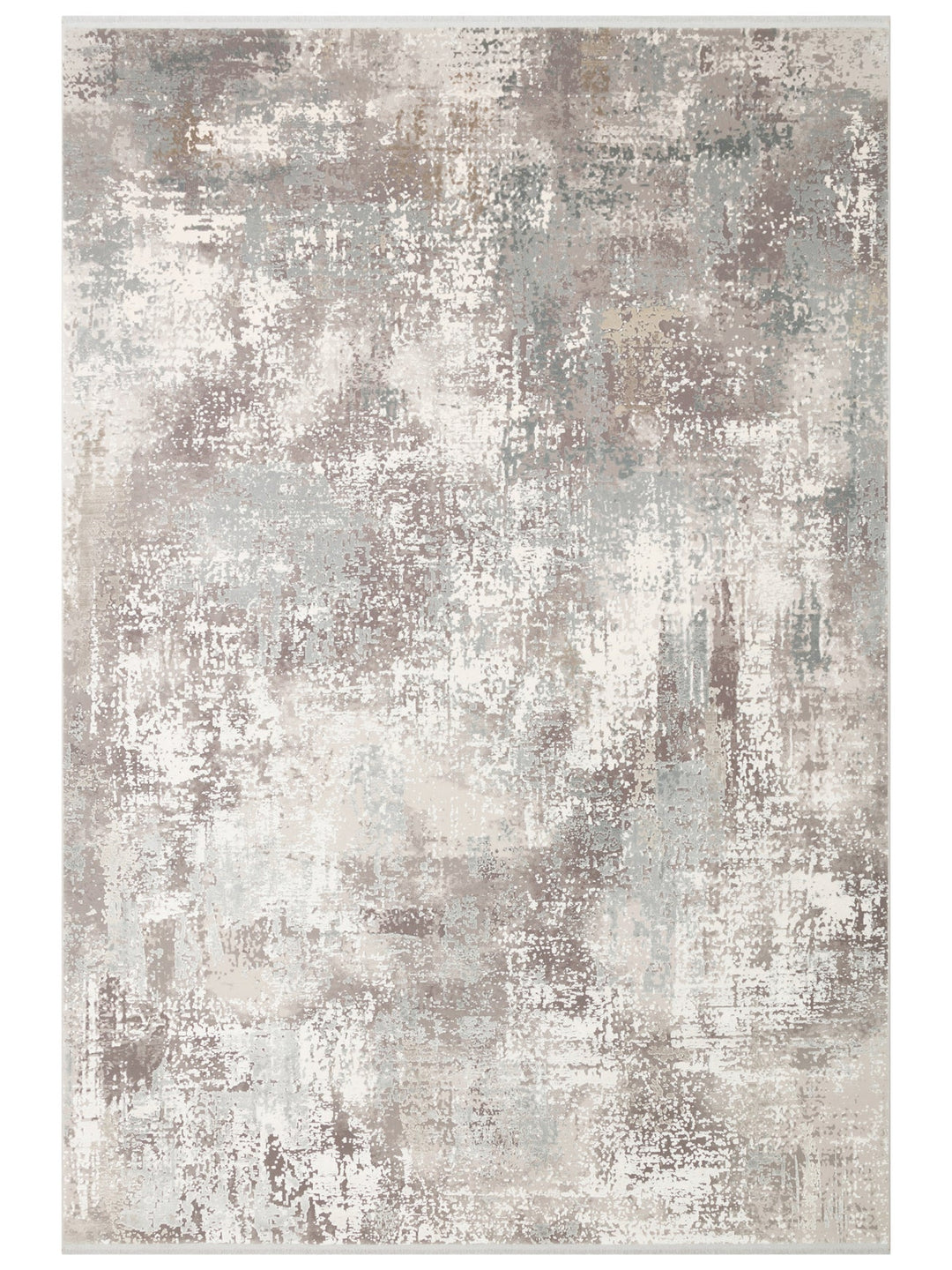 Elegant Özel Işıltılı Yüksek Kaliteli Sık Dokuma Salon Oturma Odası Koridor Modern Halı 35GREYBEIGEX - Carpetdocia