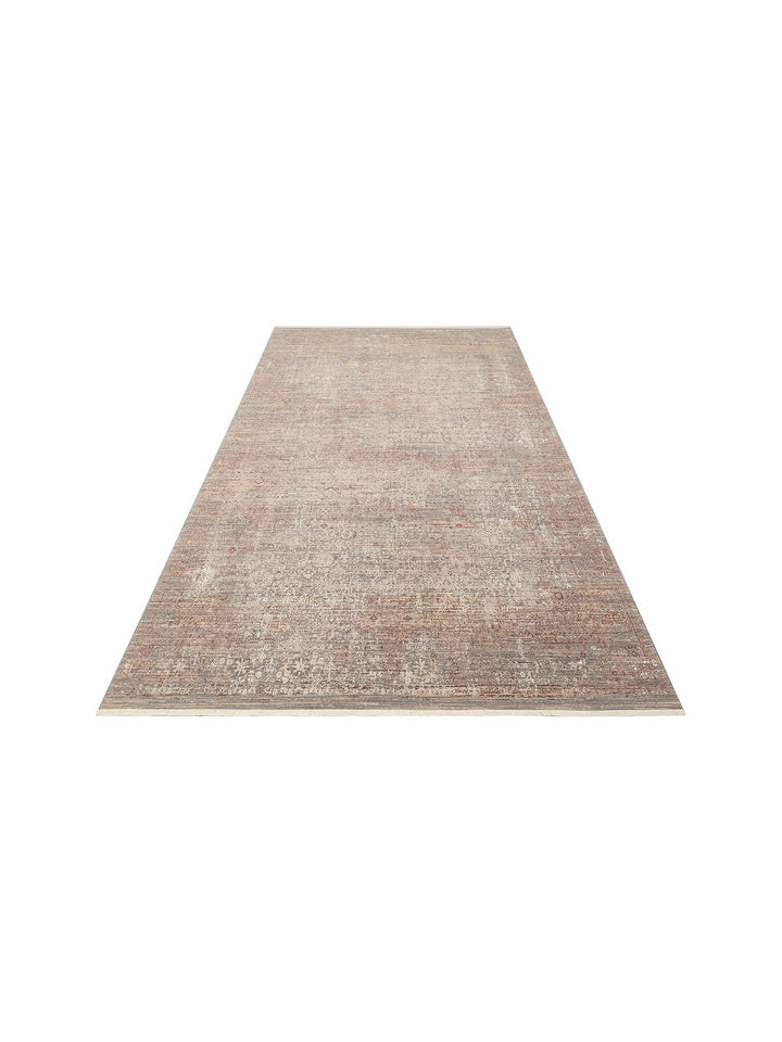 Göreme Serisi Yüksek Alçak Dokulu Yüksek Kaliteli Sık Dokuma Modern Salon Halısı 02 BEIGE - Carpetdocia