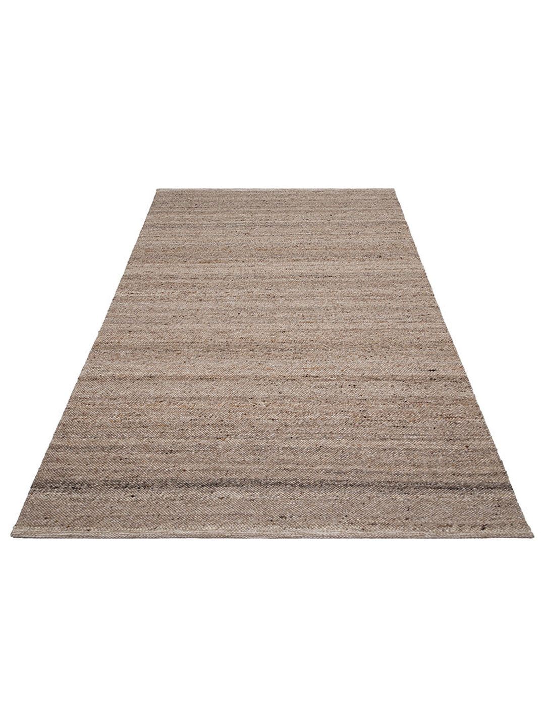 Jakarta Serie handgeknüpfter Teppich aus Wolle, Polyester und Baumwollmischung DARK STONE