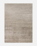 Kelly Series 100% Natural Wool and Viscose Handwoven Living Room Sitting Room Bedroom Rug STONE