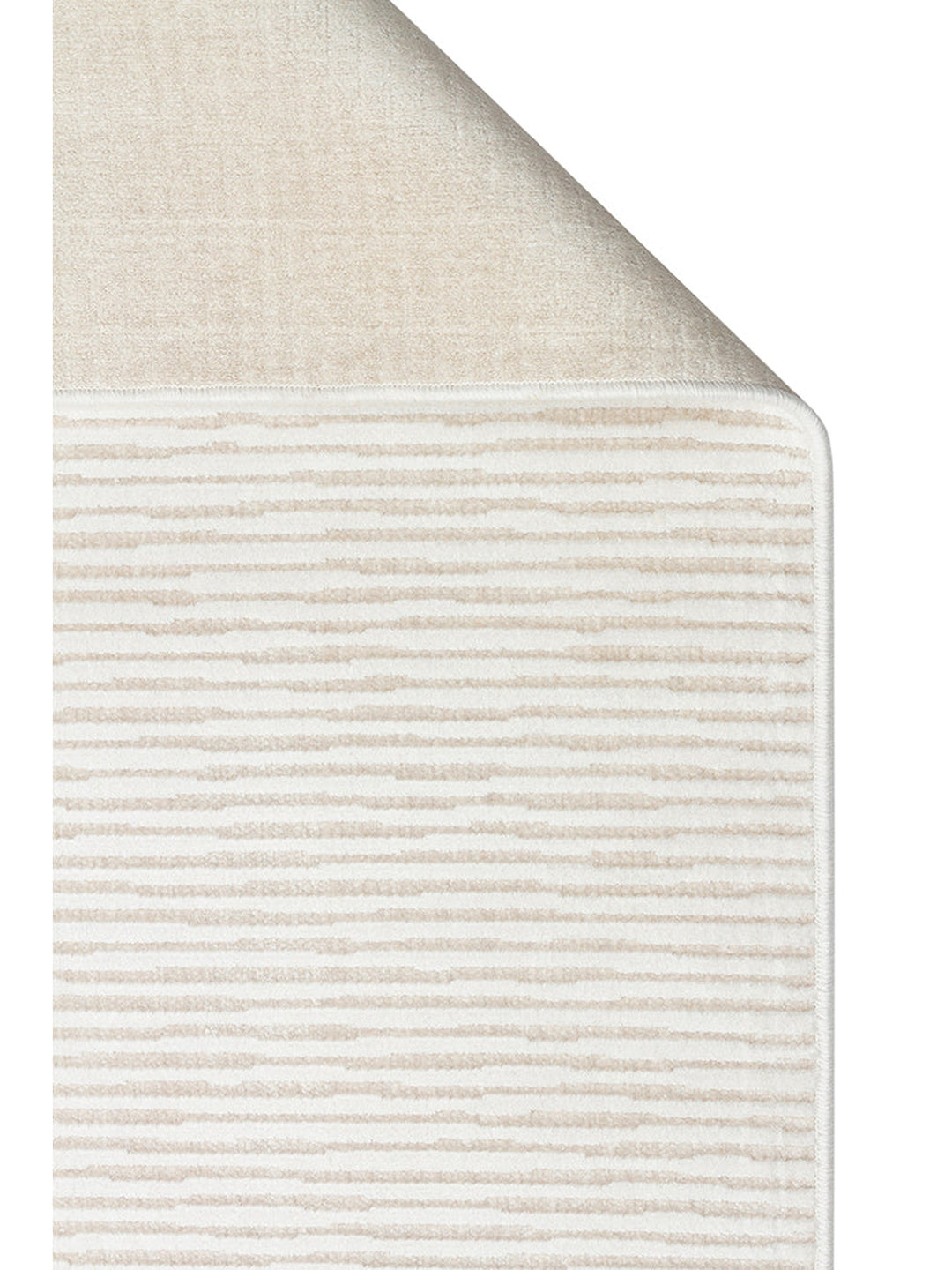 Mallorca Series Soft Textured Tight Woven Stylish Carpet BEIGE WHITE