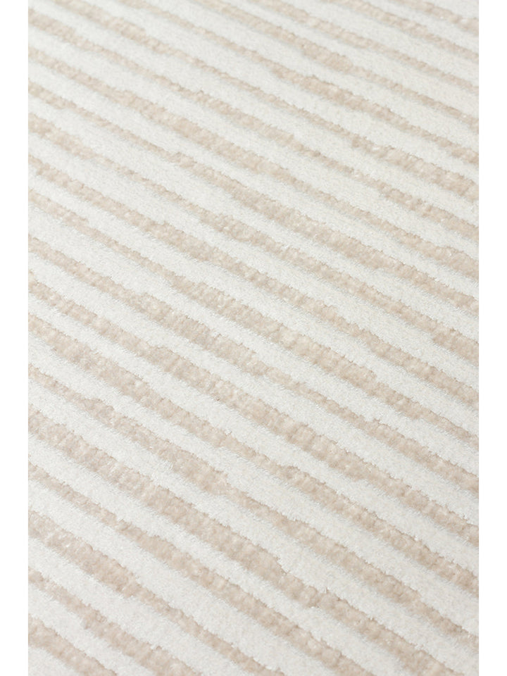 Mallorca Series Soft Textured Tight Woven Stylish Carpet BEIGE WHITE