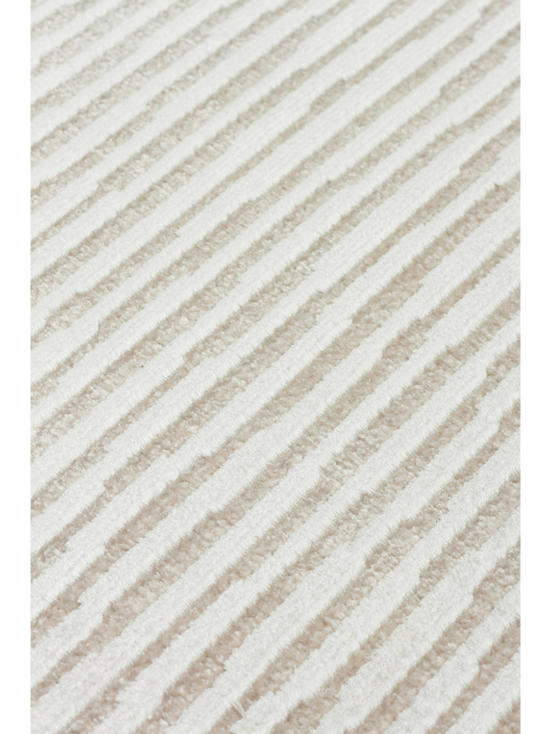 Mallorca Series Soft Textured Tight Woven Stylish Carpet BEIGE WHITE