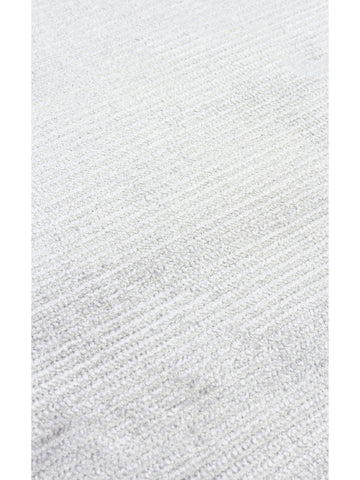 Montenegro Viskon Karışımlı Sade Desenli Sık Dokuma Oturma Odası Salon Koridor Modern Halı 01 GREY - Carpetdocia
