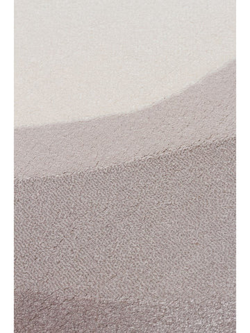 Alfombra de Salón Moderna Monza Art 01 CREAM BLACK Q con Diseño Geométrico, Alta Calidad y Tejido Denso Brillante